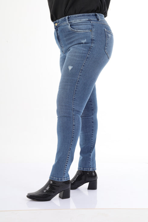 Jean Skinny Súper Cross