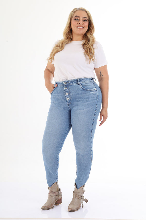 Jean Skinny Azul Claro