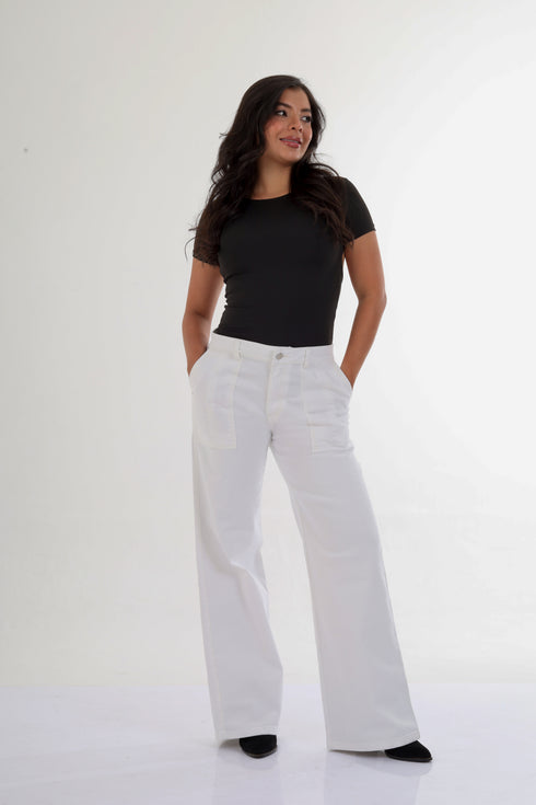Jean Bota Recta Blanco