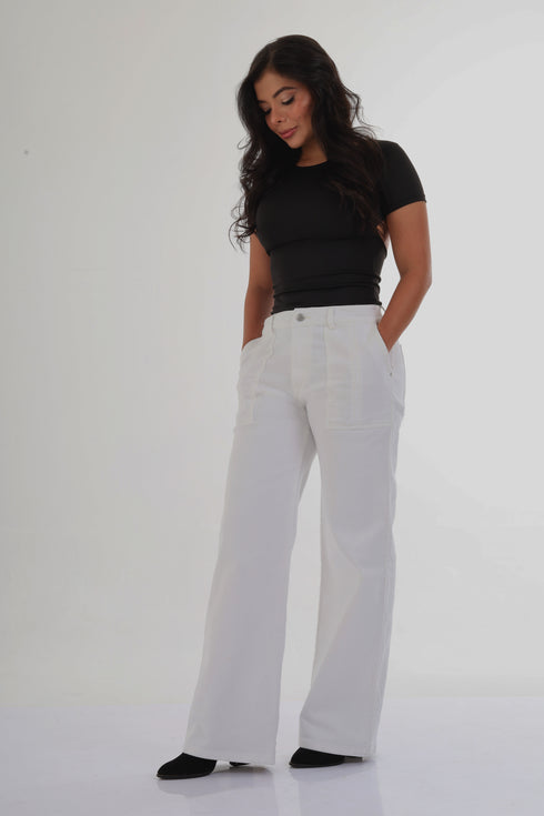 Jean Bota Recta Blanco